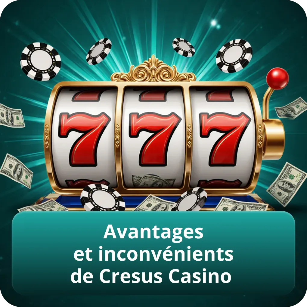 Atouts et limites de Cresus Casino