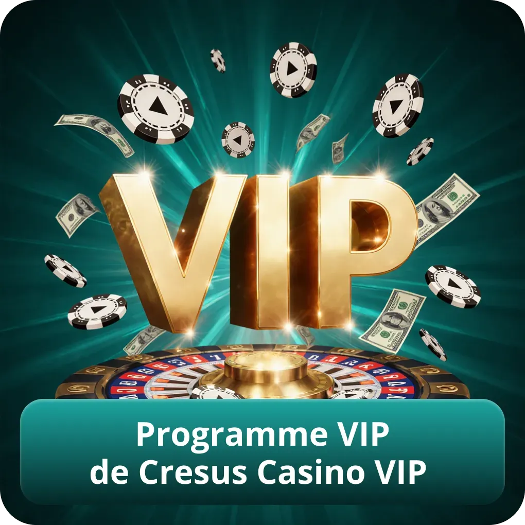 Club de fidélité Cresus Casino VIP